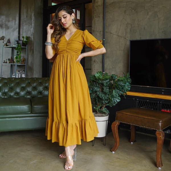 Classic Mustard Maxi