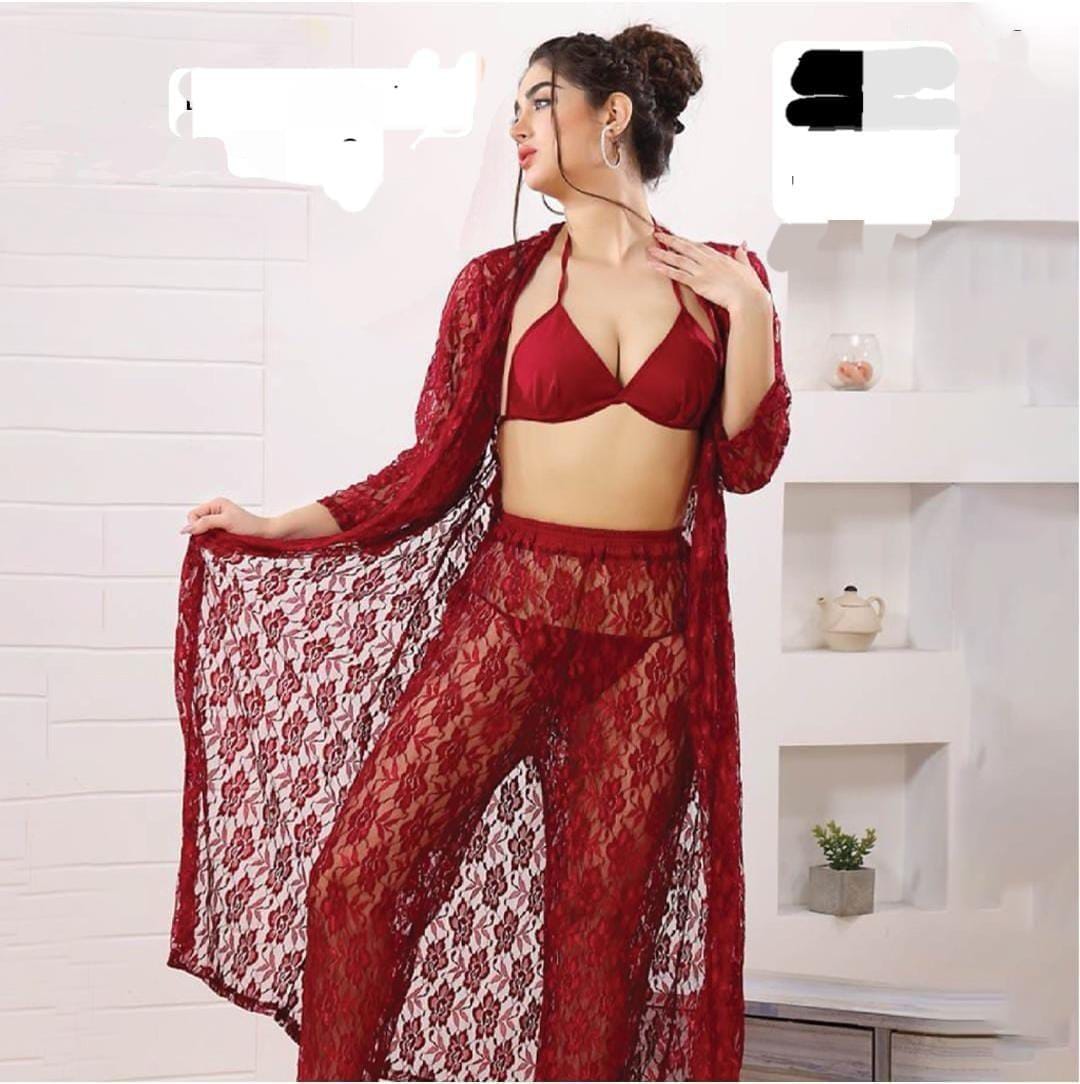 Night Suit - 4 pcs Sleepwear Set 😍 with Free Delivery